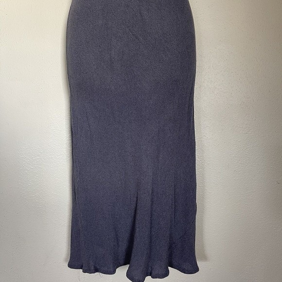 Basic Bodycon Tank Top Midi Dress Scoop Neck Rayon Below The Knee Length Size 6 - Picture 5 of 6